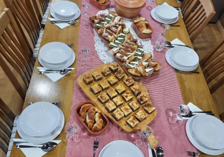 Holiday home Lina Domaća hrana