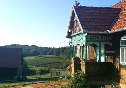 Seoski turizam Kezele Moslavačka kuća i trijem